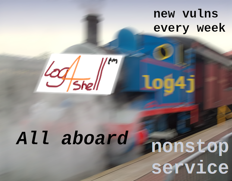 All aboard the Log4Shell hype train