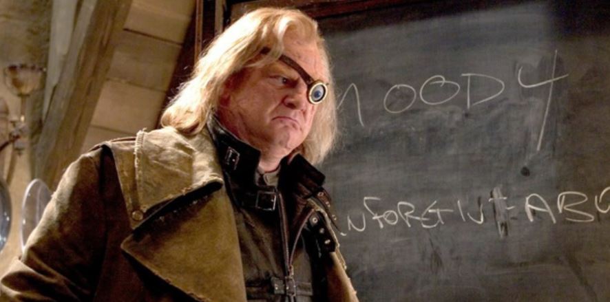 mad eye moody from Harry Potter
